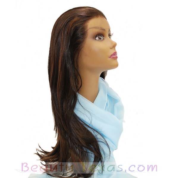 A Plus Ozone Synthetic Lace Front Wig - LACE - 005HN